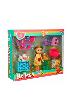 Seçtim Aldım Belissa Bebek 53803 Belissa Ve Sevimli Hayvanları Bakım 15 Cm 3