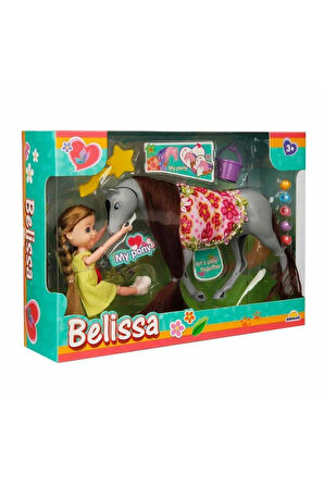 BELİSSA BEBEK 53808 BELİSSANIN SÜSLÜ ATI 15 CM 3+