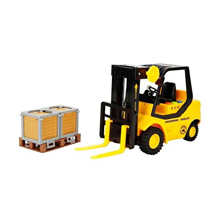 Maxx Wheels Sesli ve Işıklı Forklift 24 cm. - Koli