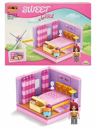 BLX Sweet Girl Yatak Odası 153 Parça