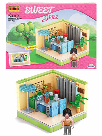 BLX Sweet Girl Yemek Odası 166 Parça