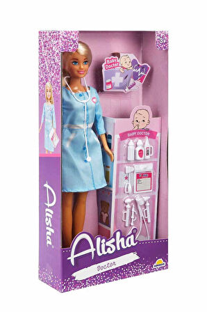 Tüm Doktor Aksesuarlarıyla Alisha Bebek Burada!