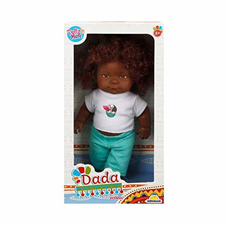 Dada Et Bebek Saçlı 35 cm YEŞİL PANTOLONLU