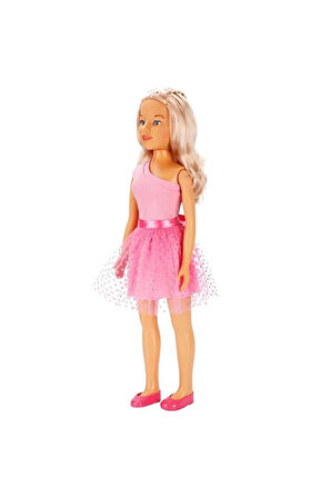 Yürüyüş Arkadaşım Clara Party 80 Cm - Pembe Elbiseli