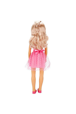 Yürüyüş Arkadaşım Clara Party 80 Cm - Pembe Elbiseli