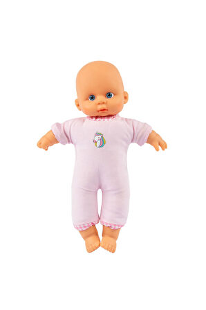 Boubou Dolgulu Yumuşak Bebek 20 cm – Evcilik Oyunu Arkadaşı