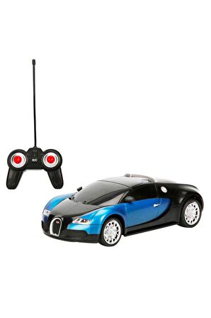 Bugatti Tutkunları Buraya! 1:24 Bugatti Veyron 16.4 Işıklı Uzaktan Kumandalı Araba