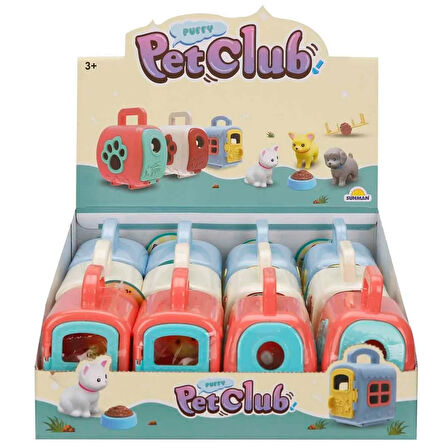 Taşıma Çantalı Mini Hayvanlar Figür