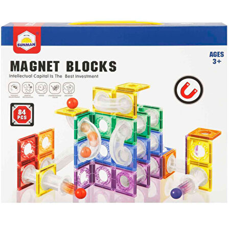 4397 SUN-YFN-MANYETİK BLOK 84PRÇ