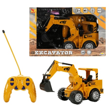 4490 SUN-RST-SNC-R/C İŞ MAKİNESİ EKSKAVATÖR F/F IŞIKLI 3.7V.USB