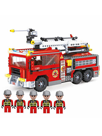 BLX Fire Rescue İtfaiye Aracı ve Yangın Söndürme Ekibi 949 Parça