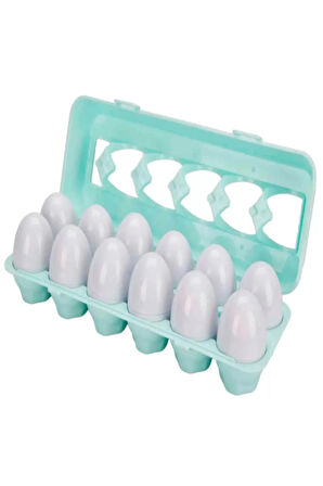 Baydoor Toys 4666 BÖLÜNEBİLEN RENKLİ VE ŞEKİLLİ YUMURTALAR