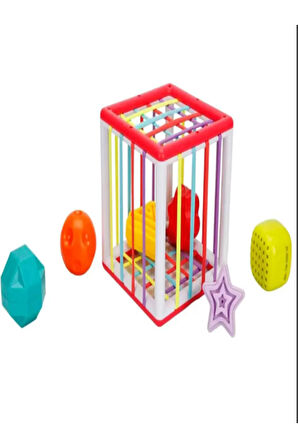 Toys 4674 İpli Şekilli Renkli Küp