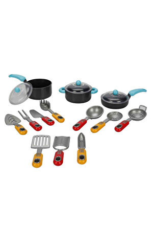 Little Chef ile Hayali Lezzetler | Mutfak Gereçleri Oyun Seti 16 Parça