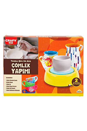 Çömlek Yapım Seti: Minik Ellerle Büyük Sanat Eserleri!