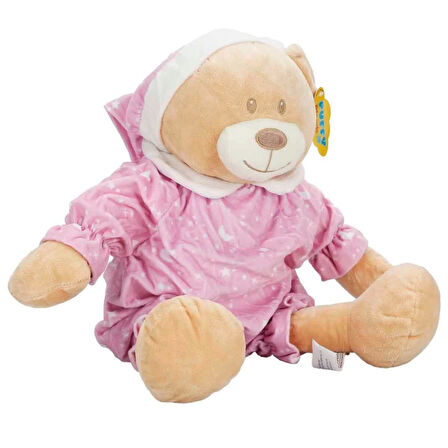 4761 Pijamalı Peluş Ayı 30 cm -Sunman