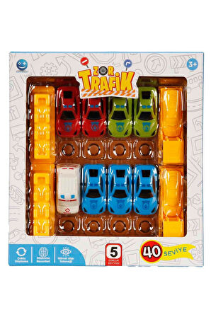 Zor Trafik Kutu Oyunu – 40 Farklı Zeka ve Strateji Bulmacası