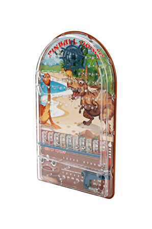 Dinozor Temalı Pinball Oyunu – Eğitici ve Eğlenceli Çocuk Oyuncağı 24,5 cm