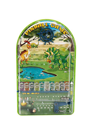 Dinozor Temalı Pinball Oyunu – Eğitici ve Eğlenceli Çocuk Oyuncağı 24,5 cm