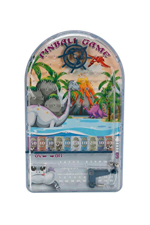 Dinozor Temalı Pinball Oyunu – Eğitici ve Eğlenceli Çocuk Oyuncağı 24,5 cm