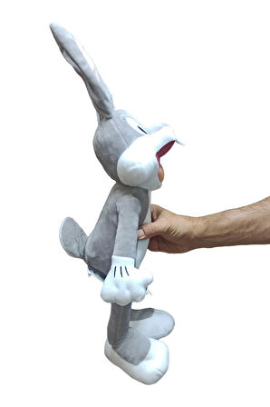 Lisanslı Bugs Bunny Peluş 40 cm – Looney Tunes’un Yıldızı Evinde!