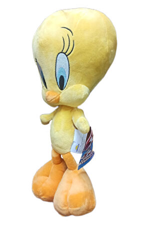 Lisanslı Peluş Tweety 30 cm – Tatlılığıyla Kalpleri Fethediyor!