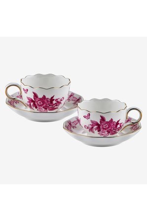 Primavera Pembe Porselen Kahve Fincan Seti 100 Ml