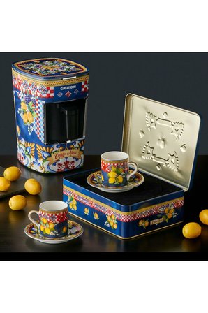 Capri Mavi Porselen Kahve Fincan Seti 120 Ml