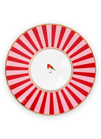 Pip Studio Çay Fincan Ve Tabak LOVEBİRDSKIRMIZIPEMBEMDLYNÇAYFİNCAN