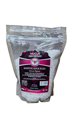 Mucur Kadın Kooperatifi Kristal Kaya Tuzu 500 gr