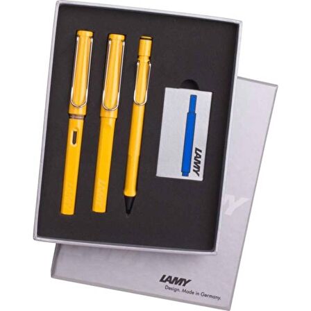 Lamy Safari 3 lü Kalem Seti TB3-18SDRV Sarı