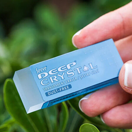 Serve Deep Crystal Şeffaf Silgi No:30 1 Adet