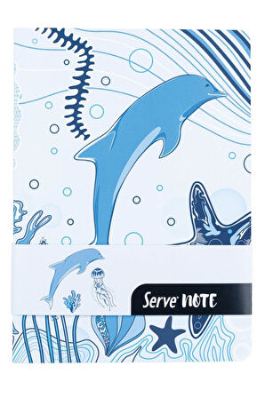 Serve Deep Hediye Seti - Defter, Serve Deep Uclu Kalem, Silgi, Min