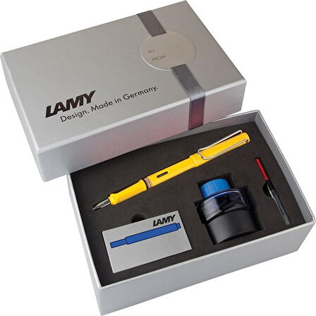 LAMY SAFARİ DOLMA KALEM SETİ SARI