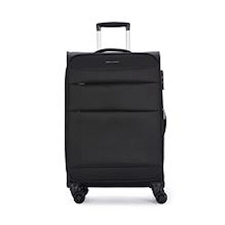 PIERRE CARDIN 04PC4200-02-S SİYAH UNISEX ORTA BOY BAVUL