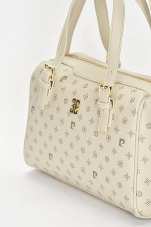 Bej Monogram Kadın Omuz Çantası 05PO22Y1532