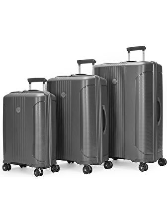 04PC7060 Polipropilen 3 lü Valiz Seti