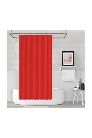 Banyo Perdesi - Tek Kanat Duş Perdesi, Polyester Kumaş Duşakabin Perdesi 180x200 Cm Küvet Perdesi