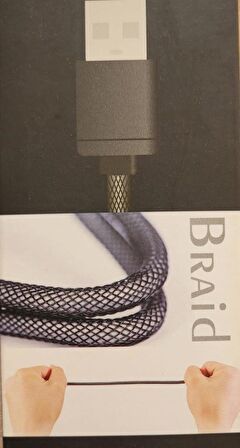 Earldom 2 adet Micro USB + 1 adet Lightning Şarj Kablosu 1.2 M Gümüş