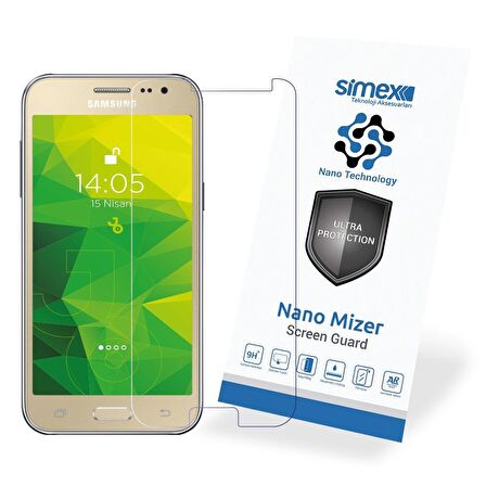 Simex Samsung G530 Ekran Koruyucu CEK-110 Nano Mizer  Seffaf