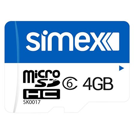 Simex Hafiza Karti SH-101 Data Safety Micro SD    4GB