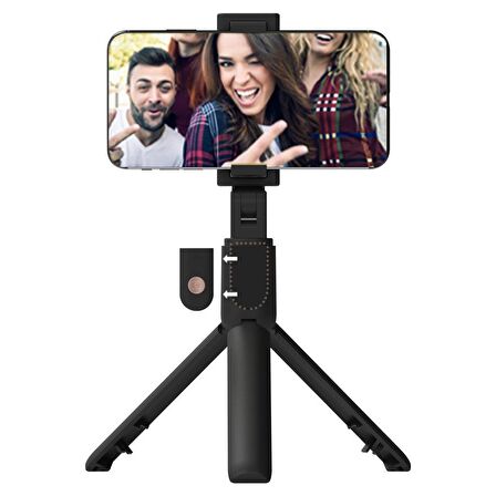 Jopus BST-01 Talent Bluetoothlu Tripodlu Selfie Sopası Siyah