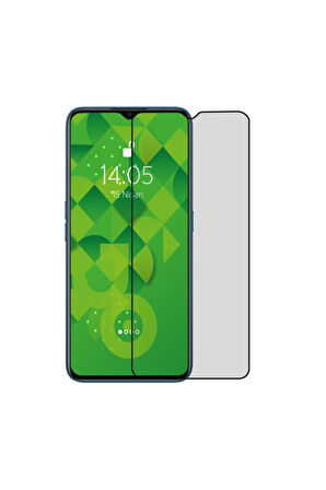 Gizlilik Sağlayan Koruyucu Ekran Oppo A9 2020 Hayalet Cam