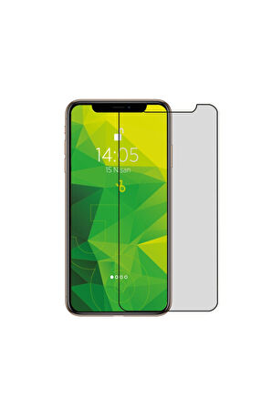 Gizlilik Sağlayan Koruyucu Ekran Iphone Xs Max Hayalet Cam