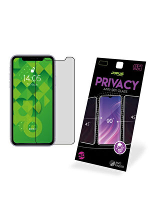 Gizlilik Sağlayan Koruyucu Ekran Iphone 11 Hayalet Cam