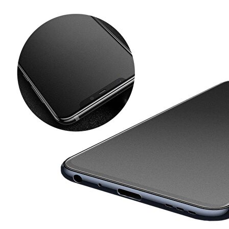 JOPUS Samsung A51 Ekran Koruyucu Cek-128 Ceramic Matte Siyah