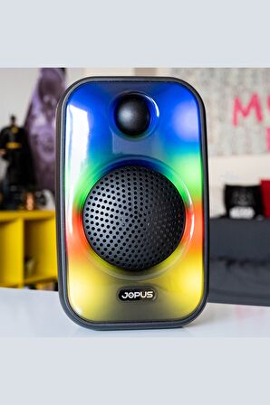 Jopus Metis Bluetooth Hoparlör RGB Aydınlatmalı / SD Kard / FM / USB