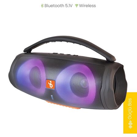 Jopus Joibox Major Bluetooth Hoparlör Çift Hoparlör Bağlantısı Bluetooth V5.1