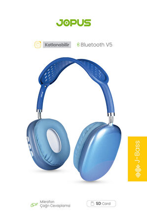 Jopus Acustica Mikrofonlu  Bluetooth Kulaklık