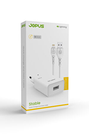 Jopus iPhone Lightning JO-S05 Stable  2A 10 Watt Sarj Cihazi